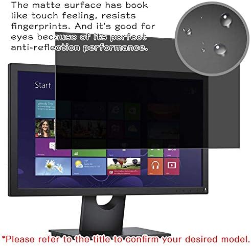Synvy Zaštita ekrana za privatnost, kompatibilna sa Acer RT270 bid 27 monitorom ekrana Anti spy film Štitnici [ne kaljeno staklo]