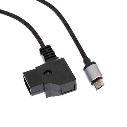 UONECN micro USB do D Tap tapkajte muški kabel motora za TILTA NUCLEUS NANO USB kablove