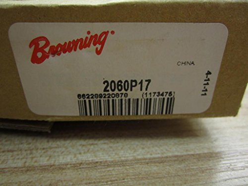 Browning 2060p17 lančanik valjkastog lanca, jedan pramen, Split konus, čaura, čelik, 2060 nagib, 17 zuba