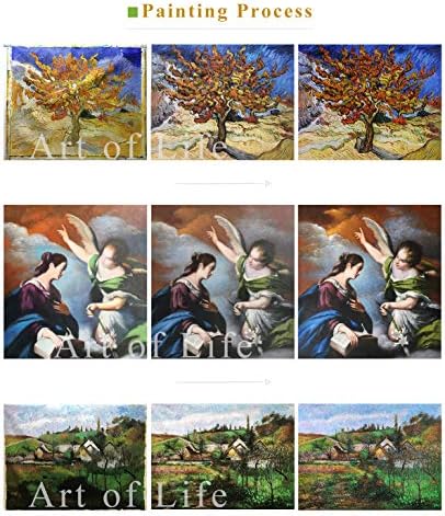 80-1500 dolara ručno oslikali nastavnici umjetničkih Akademija - 19 umjetničkih slika rojeći apstraktni ekspresionizam AEM1 uljana