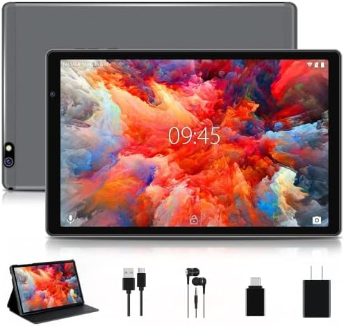 FACETEL Android 10 Tablet Q3Pro tableti: osmojezgarni procesor, 3 GB RAM 32GB IPS HD ekran, Google GMS, Wi-Fi, Bluetooth, GPS, tastatura
