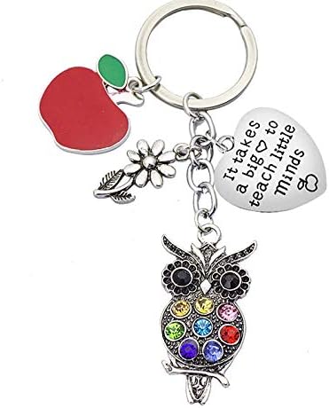 Ljubavni cvjetni modni ključ ličnosti Unisex Privjesak poklon Owl Dekoracija i viseći ukrasni paketi