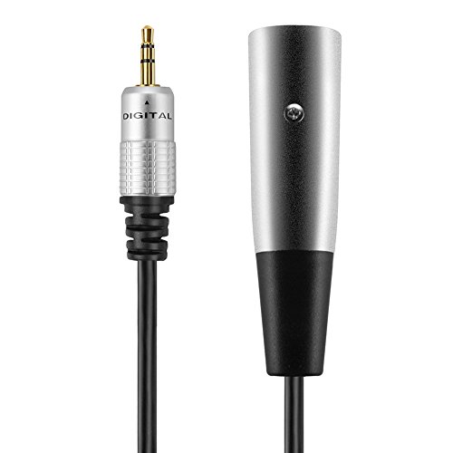 TNP Premium 3.5 mm TRS to XLR muški na muški mono mikrofonski Adapter kabl - 3.5 mm muški na XLR muški, XLR na pomoćne aux Slušalice