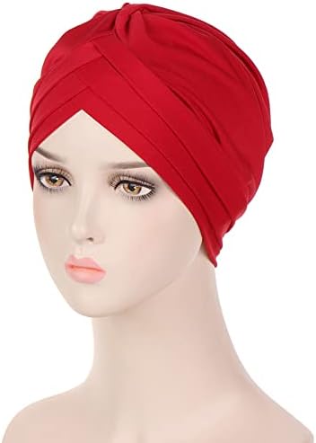 Kape pokrivala za glavu za žene kape Casual šešir pokrivala za glavu musliman Turban kapa Headwrap Turban kapa suho Centar Dent šešir