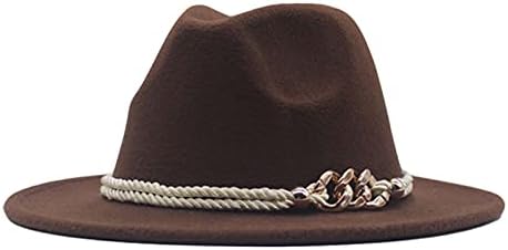 Fedora šeširi za žene široka brana Zaštita od sunca Fedora šeširi zapadnih kapa mekani vjetrovinski remen radne kape planinarske kape