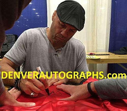 Randy Couture Autographing / potpisan UFC MMA crveni trup bas