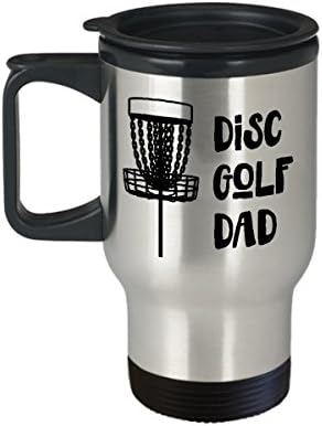 Disk Golf kafa Putna krigla najbolje smiješno Ultimate Ultimate Frisbee Osoba Savršena ideja za muškarce Ženski disk Golf Tata