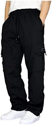 Labavi džepni čvrsti muški pantalone pantalone u boji labavi sportski konop uže za žene ženske casual pantalone žene zime