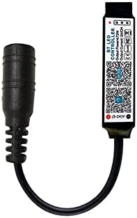 Clescry Mini Bluetooth kompatibilan RGB kontroler Muzika LED lagani strip kontroler za RGB traka Svjetla Smart App Control DC 5V 12V
