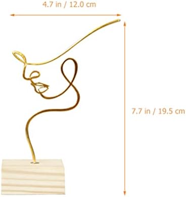 Abaodam Dangle naušnice stalak za nakit Organizator naušnice držač za prikaz apstraktna figura dizajn viseći stalak za naušnice ogrlica