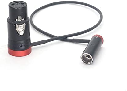 SZJElen BMPCC 4K Audio kabel, mini XLR 3Pin musko za XLR 3Pin Ženski za BlackMagic Džepni kino 4K 6K kamera Audio kabel