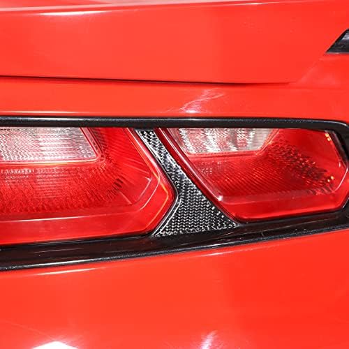 Qiosreui ukrasna traka za razdjelnik zadnje repne lampe za automobile, ukrasna traka za zaštitu zadnje lampe za C7 Corvette Z06 2014-2019,