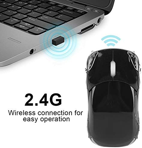 Pomya bežični miš, 2.4 G bežični miš Bluetooth optički miš 1600dpi za Mac/ME / Windows PC / Tablet gaming Office, 10m bežični prenos,