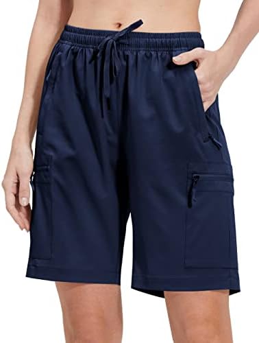 Nominantni ženski planinarski teretni kratke hlače za žene ljeto Bermuda Hlače za golf vježba sa džepovima sa zatvaračem lagane casual