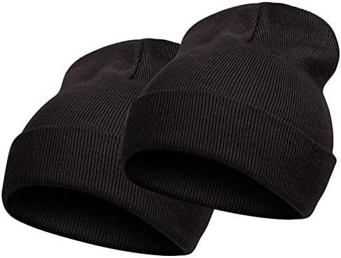 Muška ženska vlasna državljana - 2 pakovanja zimska kapa pletena Beanie