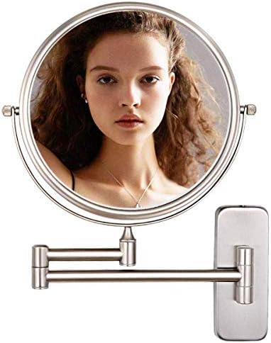 Lianxiao-zidno ogledalo za šminkanje, slobodno stojeće za rotaciju 360, idealno za nanošenje šminke, nošenje kontakata i brijanje