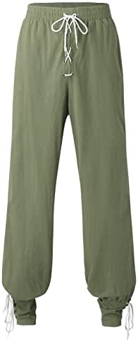 MIASHUI Star Glitter muški modni Casual štampani laneni elastični pojas pantalone pantalone Memory Boy