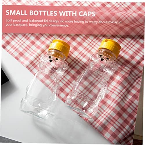 Kisangel 8 kom nose plastične flaše za vodu plastične flaše za vodu za decu sok čaj za mleko providna Dečija deca flaše za vodu plastične
