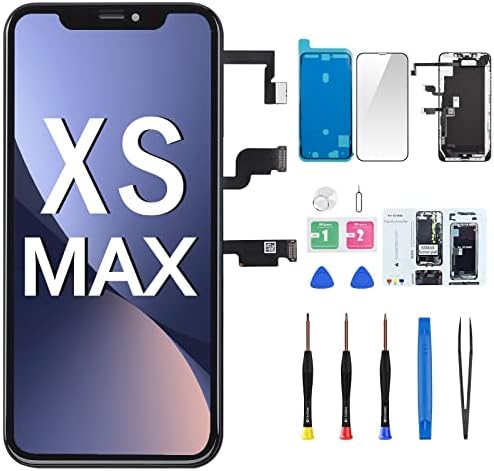 za iPhone Xs Max LCD ekran zamjena za uši zvučnik 6,5 displej digitalizator 3d dodirni puni sklop sa senzorom blizine slušalice kompletan