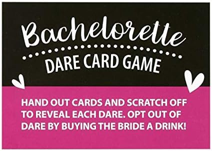 Pakovanje od 30 bachelorette party igre - Bachelorette Dare kartice Isključite kartice - savršeno za djevojke noćne van, mladenke,