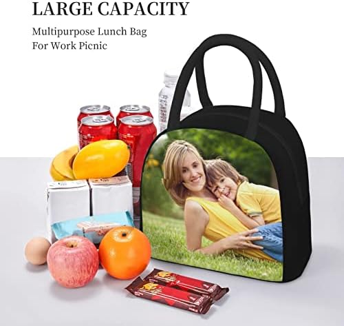 Prilagođena kutija za ručak za žene personalizirane izolirane torbe za ručak Tote Torba prijenosni ručak za školski ured Piknik
