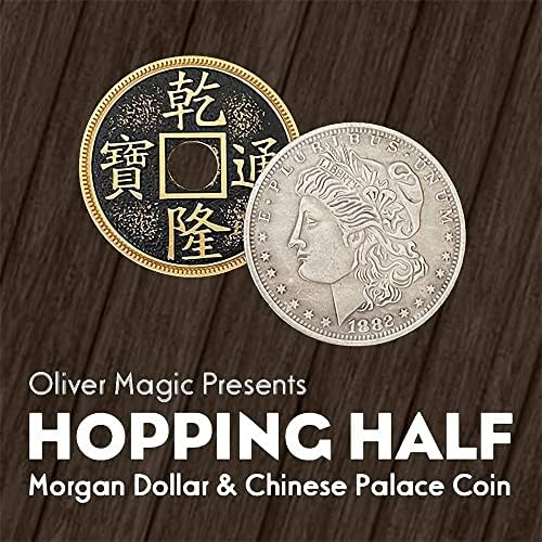 Uživajte u polugarnom dolaru i kineskih palača od oliver magic kovanice magični trikovi kovanice mirisa mađioničara