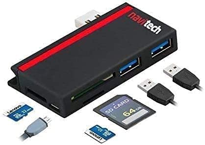 Navitech 2 u 1 laptop/Tablet USB 3.0/2.0 Hub Adapter/Micro USB ulaz sa SD / Micro SD čitač kartica kompatibilan sa ASUS VivoBook L410MA