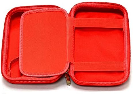 Navitech Red hard carry Case kompatibilan sa Garmin DriveSmart 55 MT - s 5.5 Inch