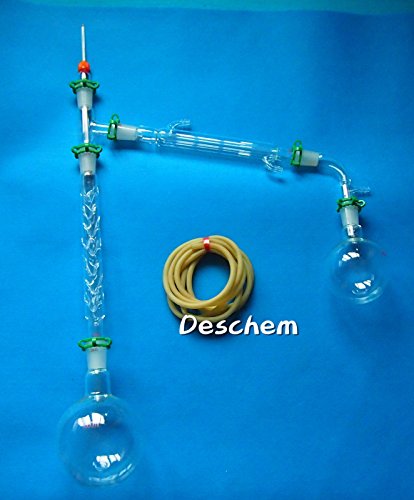 Deschem 1000ml, 24/40, destilacijski aparati, laboratorijski komplet za stakleni proizvodi, W / 200mm Vigreux stupac