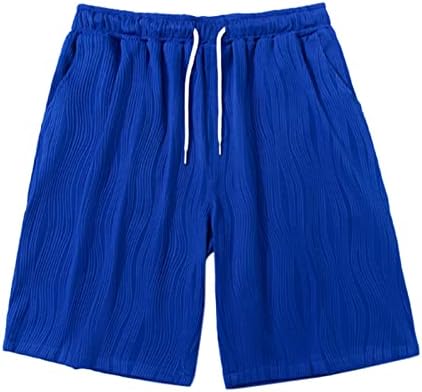 Miashui šorc sa slanom vodom za muškarce muške ljetne jednobojne hlače elastična traka labavi Casual sportovi za trčanje Little House