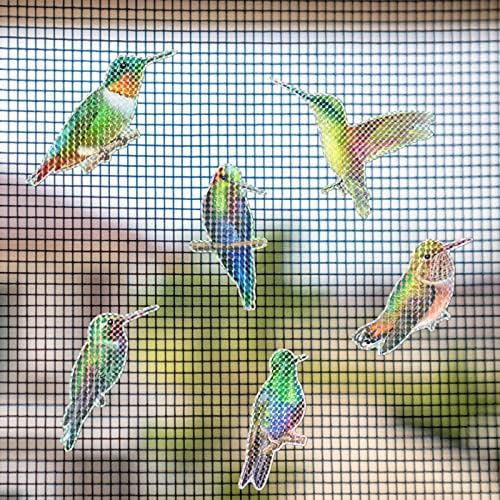 Tan naljepnice Creative Hummingbird ekrani uparite usisne naljepnice uradi sam prozor Anti Bird Strike naljepnice naljepnice za frižider