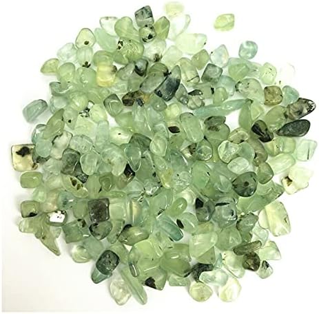 ZYM116 50g 7-9mm prirodni Prehnite zeleni grožđe kvarcni kristalni Šljunčani kamen srušeni dekor prirodno kamenje i minerali domaćinstvo