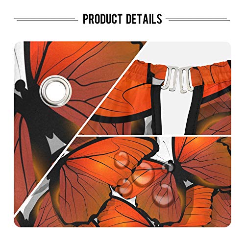 Alaza crveni leptir uzorak krila vodootporna brijač za muškarce za muškarce Žene brade brijanje Bib pregače profesionalna krpa za