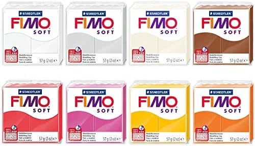 FIMO Soft & amp; efekt polimerna pećnica modeliranje gline-57g-Set 8 - The Bohemian Dream Collection