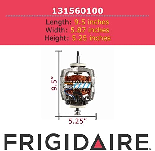 Frigidaire 131560100 Frigidare Glavni motor za sušilicu