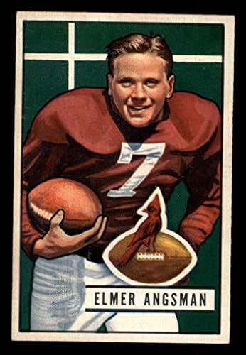 1951 Bowman # 97 Elmer Angman Chicago Cardinals-FB Ex / MT Cardinals-FB Notre Dame