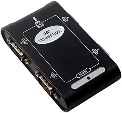 Owleen 4 port RS232 do USB 2.0 adaptera USB kartica DB9 Converter Contraler Card