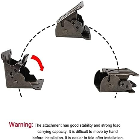 Lidon šarke 90 stupnjeva samo-zaključavanje sklopive šarke za noge stolice za noge nosača nosač za zaključavanje šarke za zaključavanje