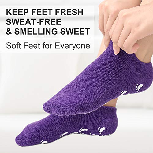 Heel Spa Socks, hidratantne čarape, meka Gel čarapa unutrašnja podstava prožeta eteričnim uljima i losionima-najbolje za grube žuljeve,ispucale