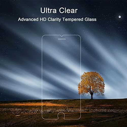 Ailun Glass zaštitnik ekrana za iPhone SE 2022 3rd generacija, [3pack] kaljeno staklo pogodno za futrole