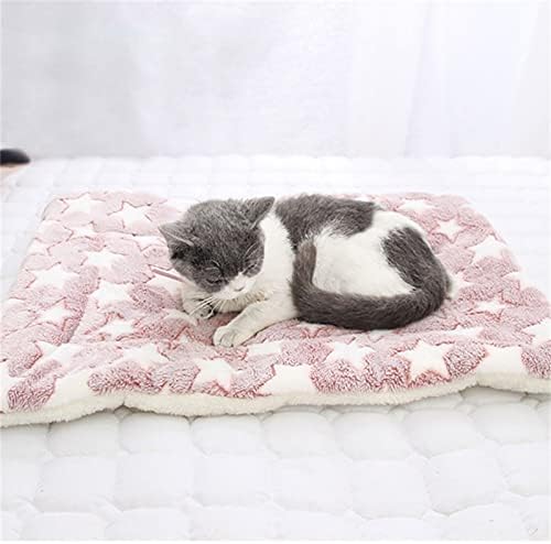 Ugodno smireno deka za mačku pasa, mali pokrivač plišano samo zagrijavanje mačjih mačjih za hladne dane na otvorenom