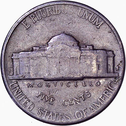1940. Jefferson Nickel 5c vrlo dobro
