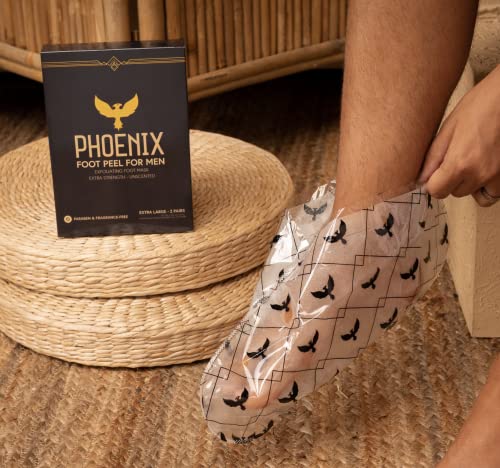 Phoenix piling za stopala za muškarce-izuzetno veliki-dodatna snaga - tretman za piling suhih stopala - sredstvo za uklanjanje kalusa-bez