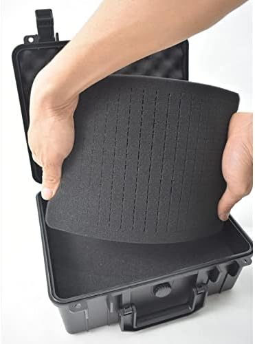 BSBJ sigurnosni instrument alata ABS plastični pohranjivanje alata za alat za alat Oprema vanjski kofer sa pjenom iznutra