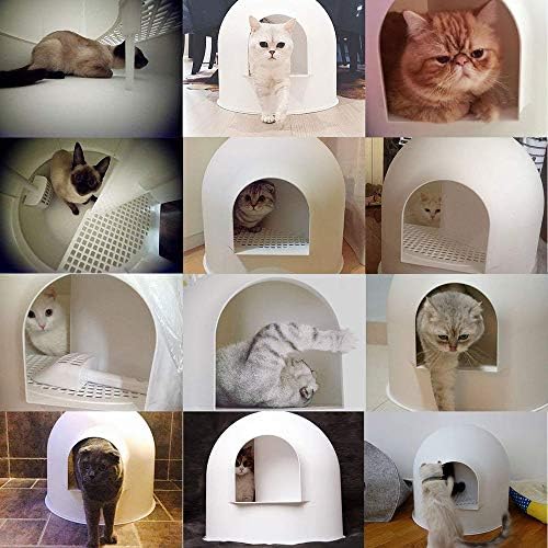 ZZK potpuno zatvorena kutija za otpatke ima poklopac i kašiku veliki toalet za mačke nepropusan izolacijski Koridor miris velika mačka