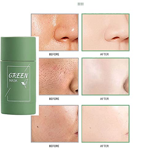 zengxiaoyun maska za zeleni čaj, maska za lice od gline za čišćenje zelenog čaja hidratantna Kontrola ulja skupljajte pore uklonite