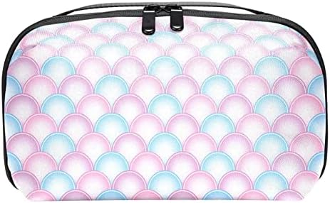 Vodootporne kozmetičke torbe, Lovely Pink Pig Farm Pattern putne kozmetičke torbe, multifunkcionalne prenosive torbe za šminkanje, kozmetička torba za odlaganje žena