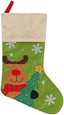 Božićne čarape za vinovanje božićne čarape Mini čarape Santa Candy poklon bag božićne ukrase Garland Dan zahvalnosti