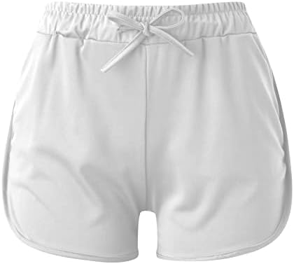 Ženski ljetni kućni kratke hlače sa visokim strukom HIP Wrap Sports Hot Hlače ravne labave atletske joge kratke hlače za