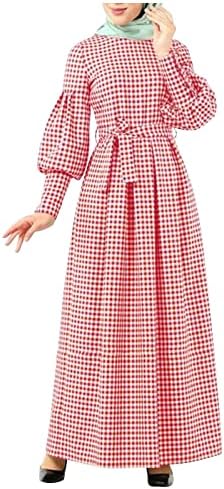 Djevojke 2023 Odjeća Trendy Dugi Victorian Plaid haljina Sundress Fall Summer Festival Haljina za žene 12 12